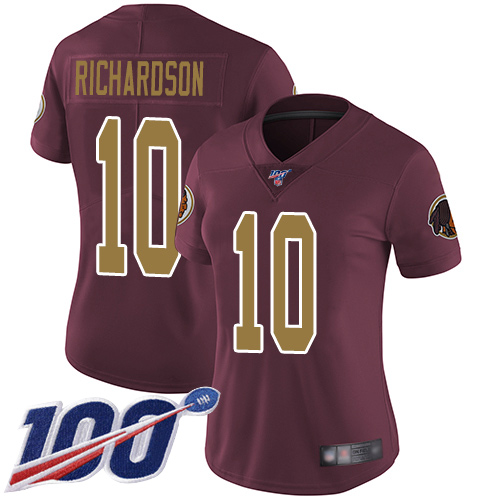 Washington Redskins Limited Burgundy Red Women Paul Richardson Alternate Jersey NFL Football 10 100th Season 80th Anniversary Vapor Untouchable